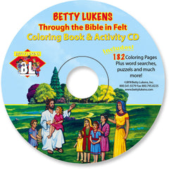 Coloring Pages & Activities on CD