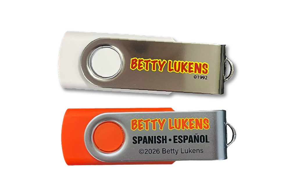 Coloring Pages & Activity Flash Drive / Memoria USB con dibujos para colorear y actividades