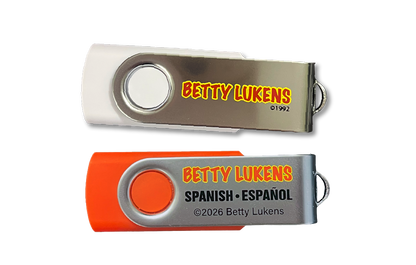 Coloring Pages & Activity Flash Drive / Memoria USB con dibujos para colorear y actividades