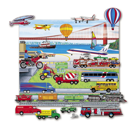 Trucks, Trains, & Planes