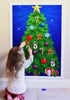 Starry Night Felt Christmas Tree